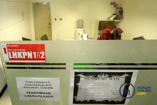KPK Tunjukan Ruangan LHKPN Untuk Para Peserta Pilkada 3.JPG