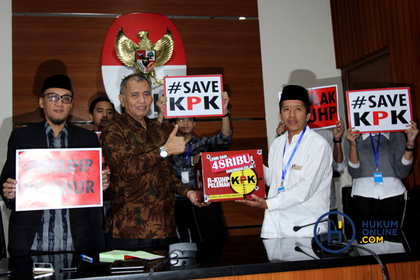 Masyarakat Sipil Anti Korupsi Dukung KPK Tolak RKUHP 6.JPG