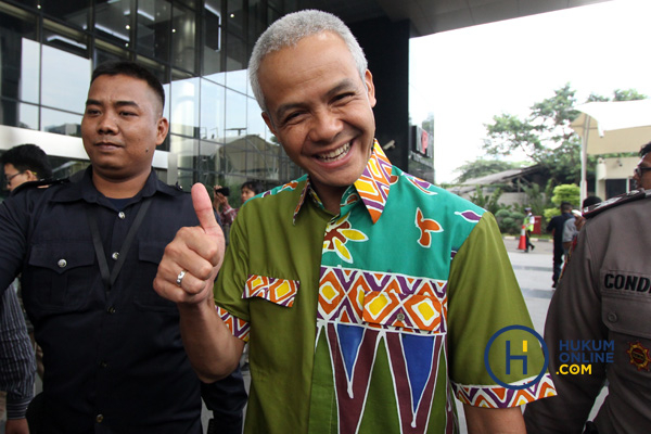 Gubernur Terpilih Jawa Tengah, Ganjar Pranowo Diperiksa KPK 6.JPG