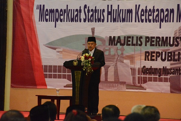 Wakil Presiden Jusuf Kalla. Foto: Humas MPR