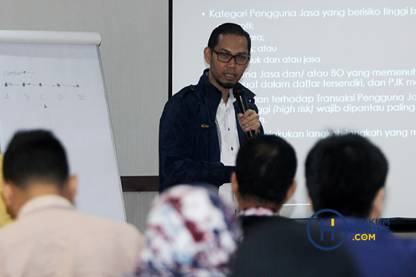 Azamul Fadli Noor Ketua Kelompok Analisis Hukum Derektorat Hukum PPATK 1.JPG