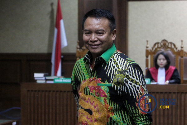 TB Hasanuddin Bersaksi dalam Sidang Kasus Suap Bakamla 1.JPG