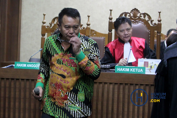 TB Hasanuddin Bersaksi dalam Sidang Kasus Suap Bakamla 6.JPG