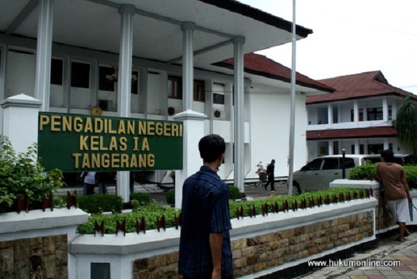 Pengadilan Negeri Tangerang. Foto: RES