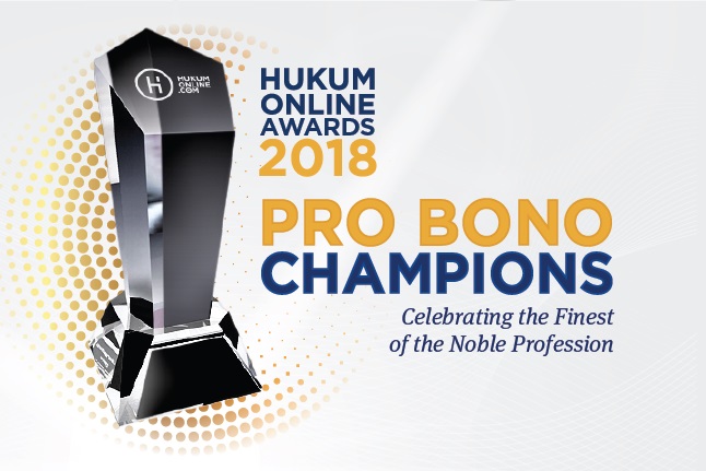 Inilah Para Nominasi Pro Bono Champion Hukumonline Awards 2018
