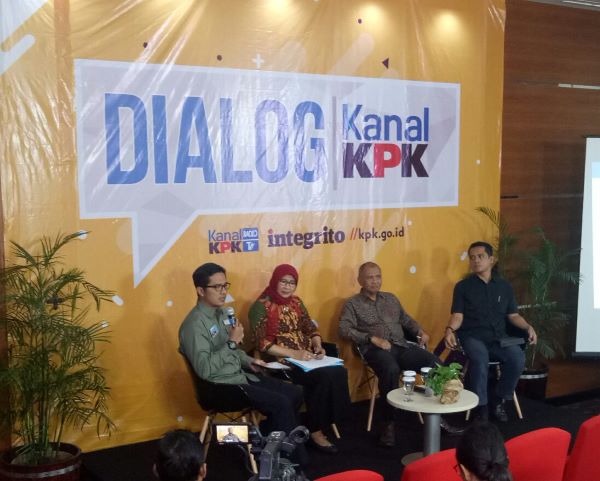 Pembicara dalam diskusi tentang kualitas Lapas di KPK. Foto: AJI