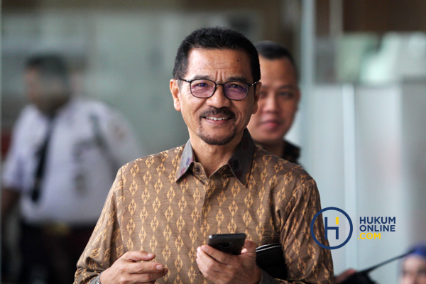 Mantan Mendagri Gumawan Fauzi Diperiksa KPK 4.JPG