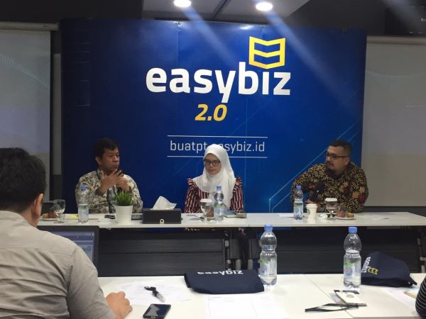 Diskusi EASYBIZ tentang OSS di Jakarta, Kamis (27/6). Foto: Mala
