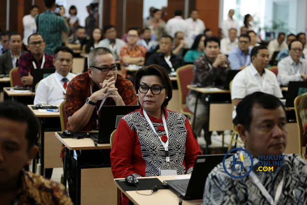 Suasana uji kompetensi capim KPK di Jakarta, Kamis (18/7). Foto: RES