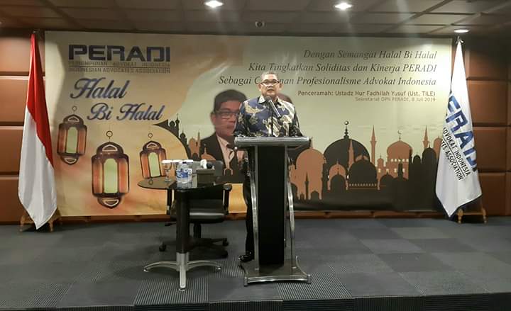 Caption: Ketua Umum DPN PERADI, Fauzie Hasibuan. Foto: Istimewa.
