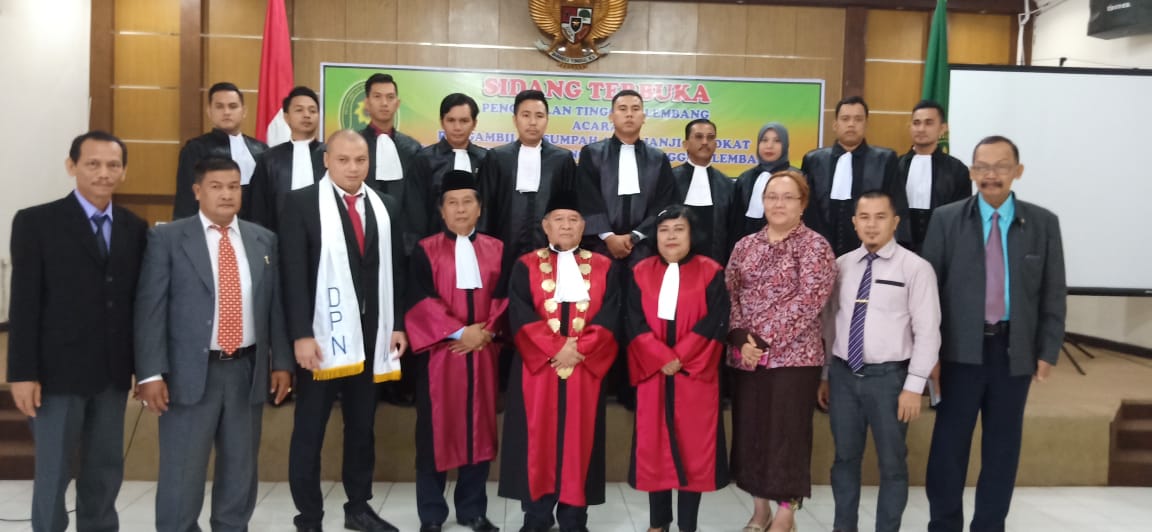 Daftar! Pengambilan Sumpah Advokat Periode Agustus dan September 2019  di Pengadilan Tinggi Seluruh Indonesia