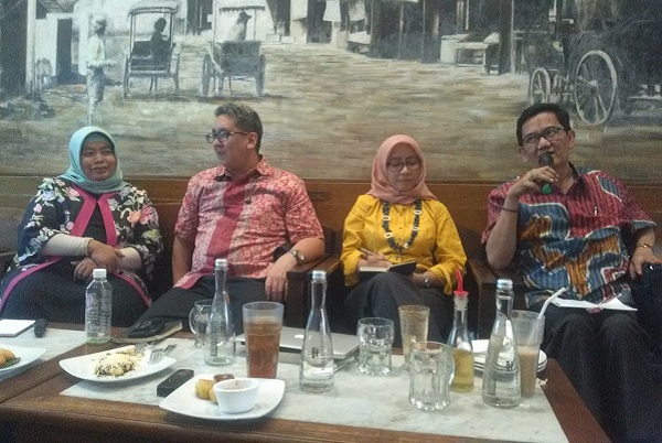 Diskusi â€œUrgensi Pemberantasan Korupsi bagi Perekonomian, Investasi dan Perbaikan Fiskalâ€ di Jakarta, Rabu (18/9).  Foto: MJR