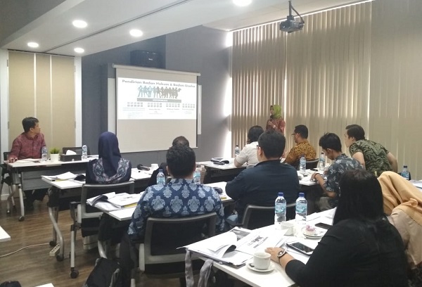 Workshop Memahami Prosedur dan Teknis Pengisian OSS Yang Efektif di Hukumonline Training Center di Jakarta, Rabu (4/12). Foto: Istimewa