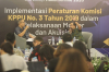 1. Bapak Daniel Agustino - Dir. Merger Akuisisi KPPU (kiri) dan Bapak Farid Fauzi Nasution - Partner, AHP (kanan) 23/01/2020