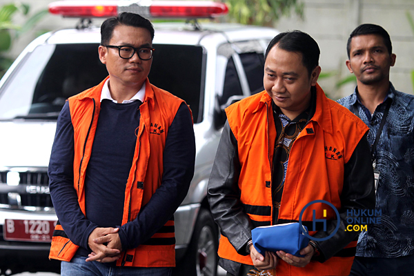 Pemeriksaan Bupati Lampung Utara dan Dirut Perum Perindo 3.JPG