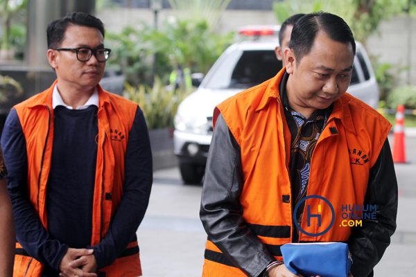 Pemeriksaan Bupati Lampung Utara dan Dirut Perum Perindo 5.JPG