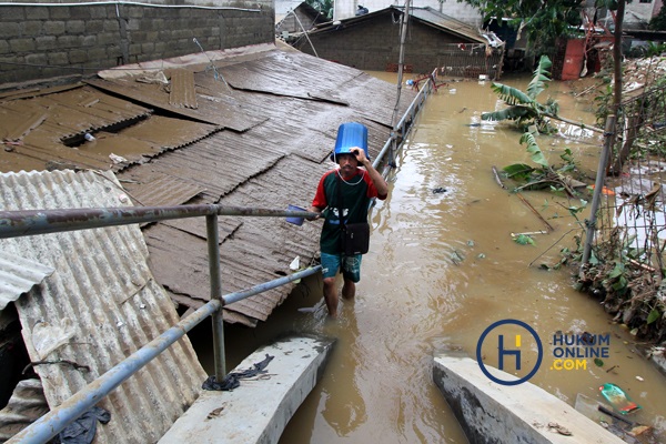 Musibah banjir di DKI Jakarta di awal tahun 2020 berbuntut gugatan class action terhadap Pemprov DKI dan Gubernur DKI Jakarta Anies Baswedan. Foto: RES