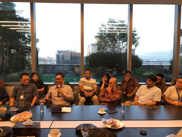 Diskusi tentang RUU Omnibus Law di Jakarta, Selasa (28/1). Foto: Edwin
