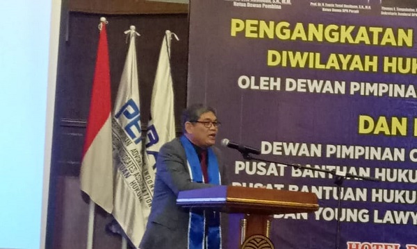 Ketua Umum PERADI, Fauzie Yusuf Hasibuan. Foto: istimewa.