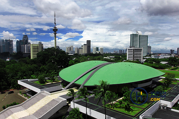Kompleks Gedung Parlemen di Jakarta. Foto: RES