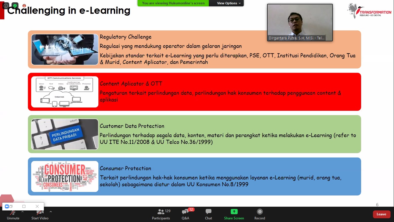 Implementasi dan Peningkatan Akses Pendidikan Jarak Jauh (E-Learning) di Indonesia