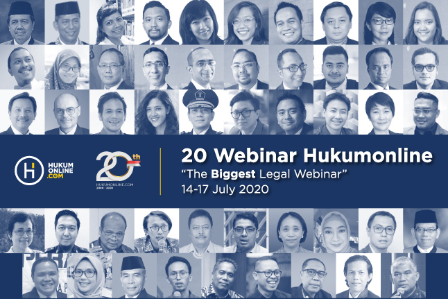 20 Webinar Hukumonline: Meneguhkan Komitmen untuk Terus Berinovasi dan Berkontribusi bagi Indonesia