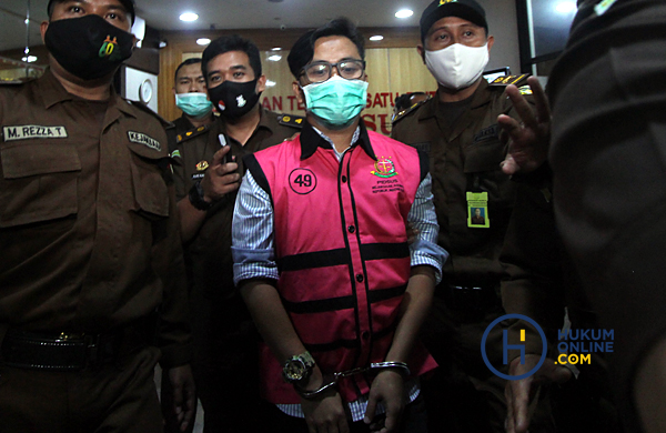 Andi Irfan Jaya ditahan Kejaksaan Agung. Foto: RES