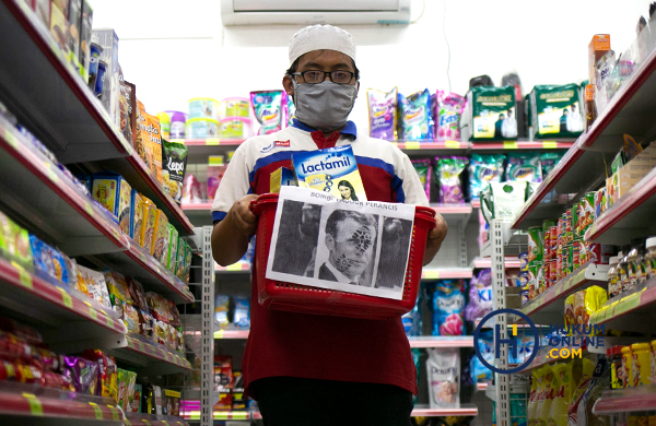 Minimarket di Jakarta Mulai Boikot Produk Prancis 1.JPG