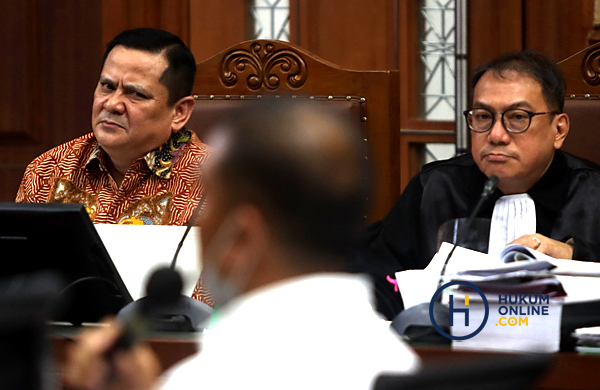 Penyidik Polri Bersaksi Disidang Napoleon 1.JPG