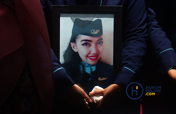Isti Yudha Prastika, salah satu korban jatuhnya pesawat Sriwijaya Air SJ-182. 