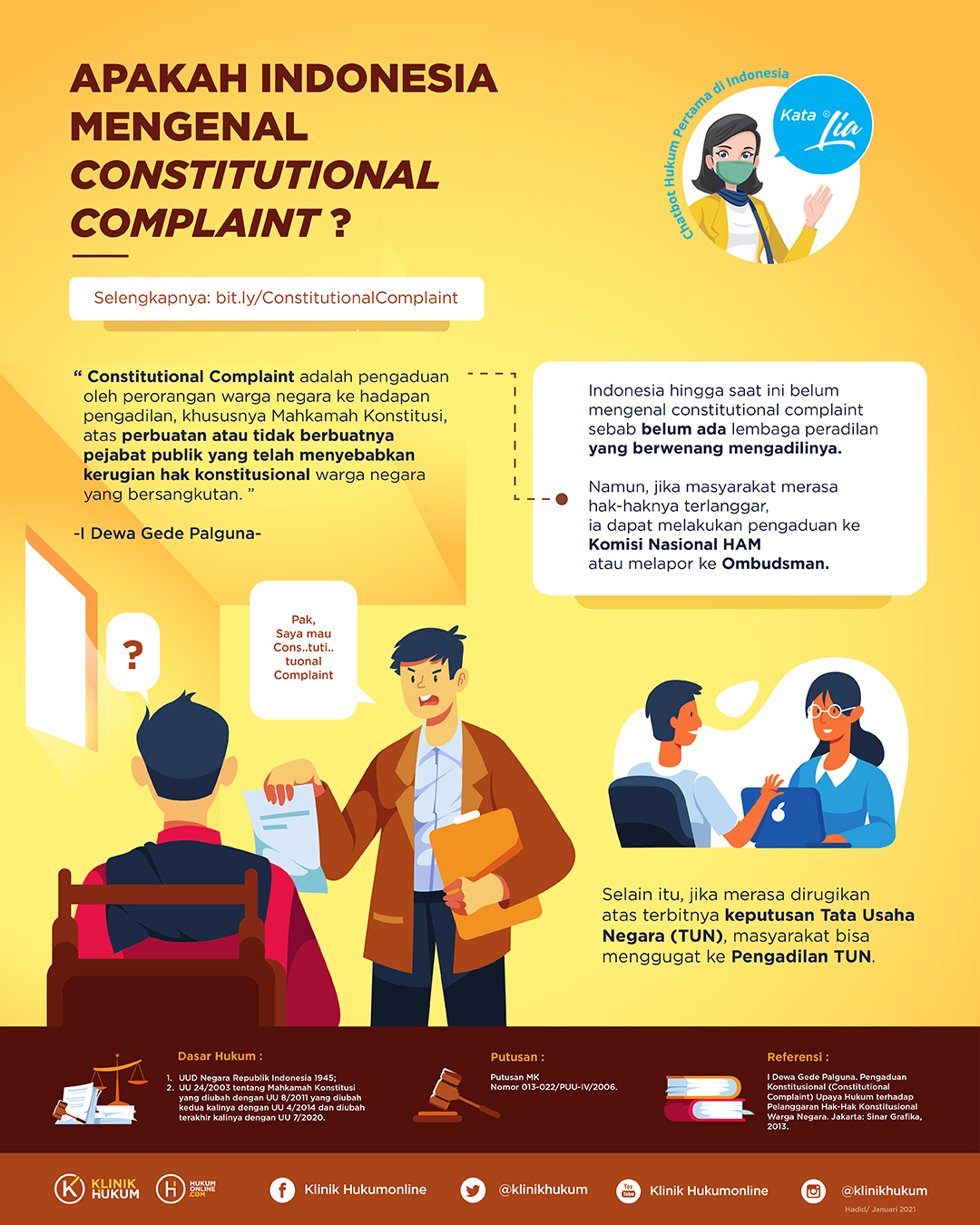 Apakah Indonesia Mengenal <i>Constitutional Complaint</i>?