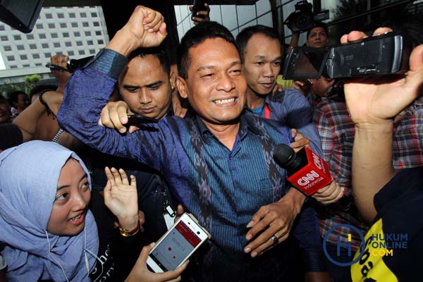 Mantan Panitera Pengganti Pengadilan Negeri Jakarta Utara yang juga sebagai terpidana suap Rohadi. Foto: RES 
