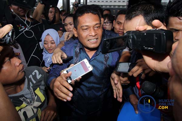 Mantan Panitera Pengganti Pengadilan Negeri Jakarta Utara yang juga sebagai terpidana suap Rohadi. Foto: RES