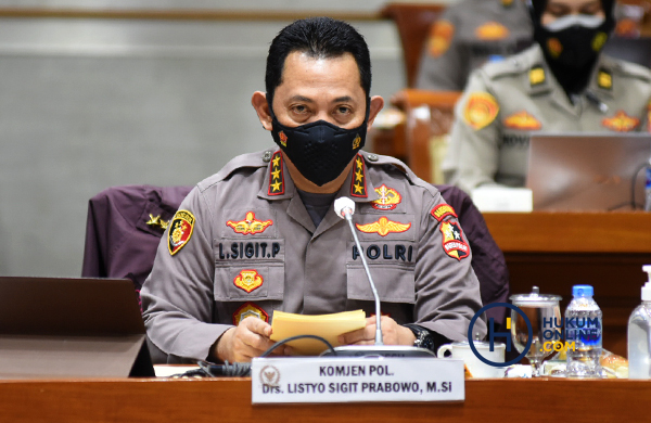 Kapolri Jenderal Lisyto Sigit Prabowo. Foto: RES 