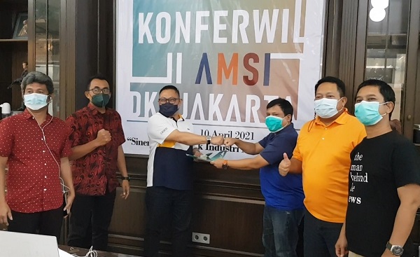 Suasana Konferwil II AMSI DKI Jakarta di Jakarta, Sabtu (10/4). Foto: AMSI DKI Jakarta.
