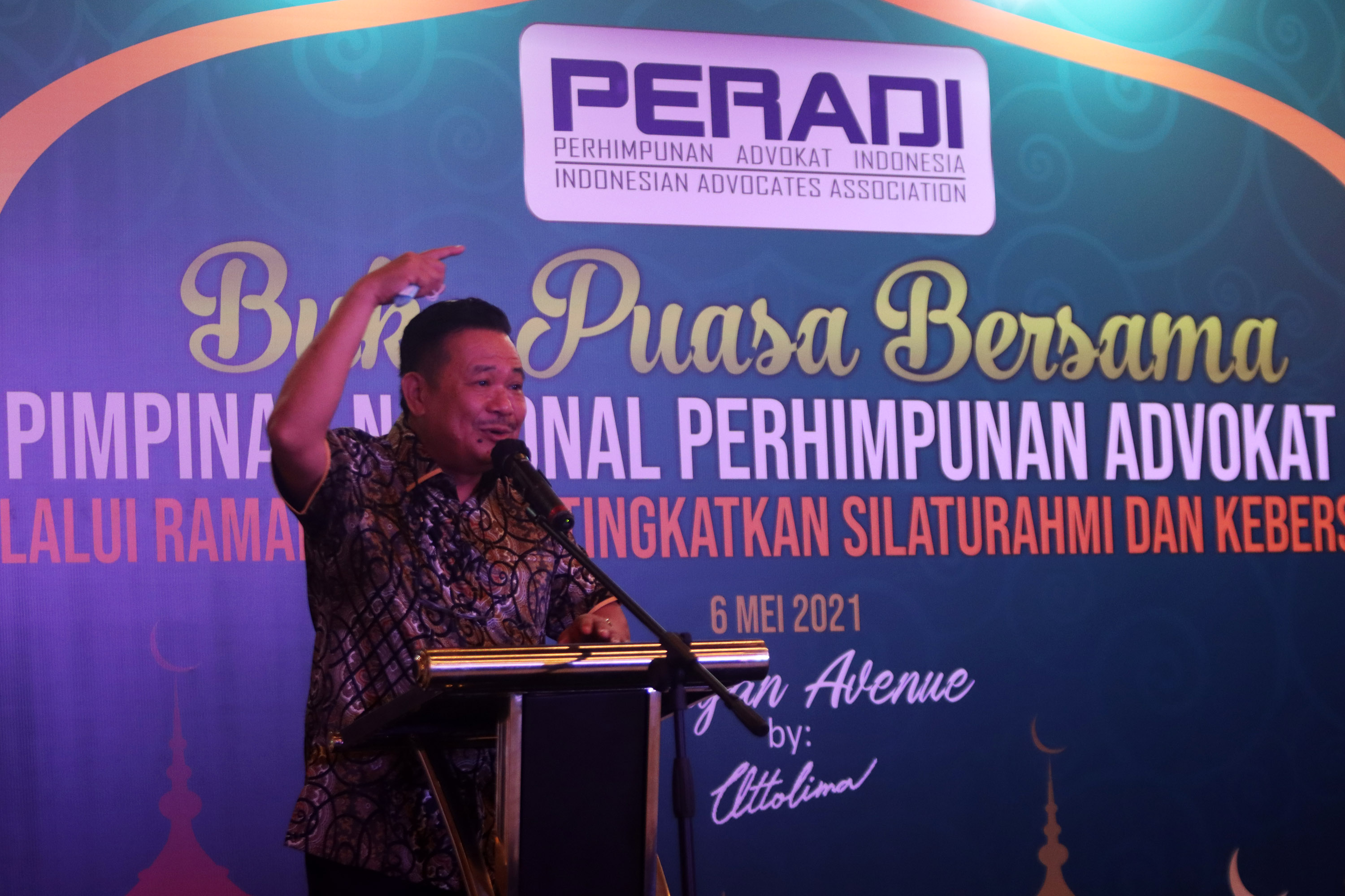 Ketua Umum DPN PERADI, Prof. Dr. Otto Hasibuan S.H., M.M. Foto: RES.