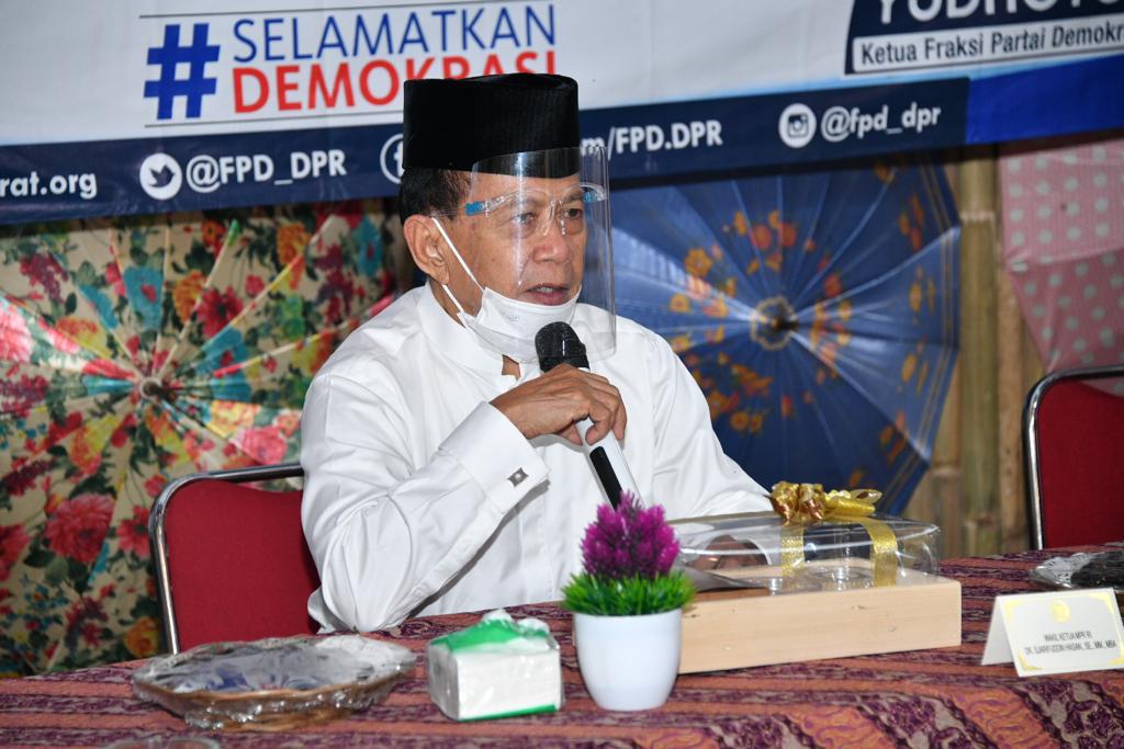 Wakil Ketua MPR RI dari Fraksi Partai Demokrat, Syarief Hasan. Foto: Istimewa