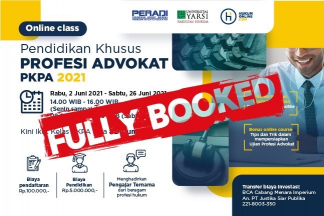 PKPA Online Class Hukumonline Periode Juni 2021 Dibuka!