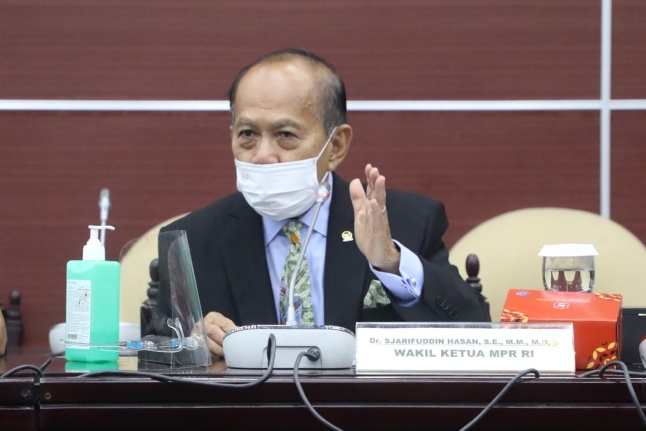 Wakil Ketua MPR RI, Syarief Hasan. Foto: Istimewa. 