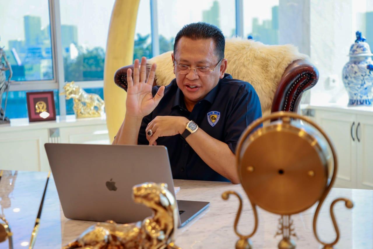 Ketua MPR RI sekaligus Ketua Umum Ikatan Motor Indonesia (IMI) Bambang Soesatyo. Foto: istimewa.