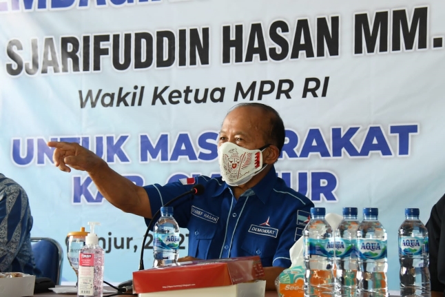 Wakil Ketua MPR RI Syarief Hasan. Foto: Istimewa.