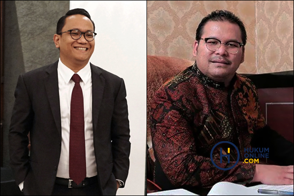 Managing Partner pada Siregar Setiawan Manalu Partnership, Nien Rafles Siregar dan Ketua Umum Asosiasi Kurator dan Pengurus Indonesia (AKPI), Jimmy Simanjuntak.