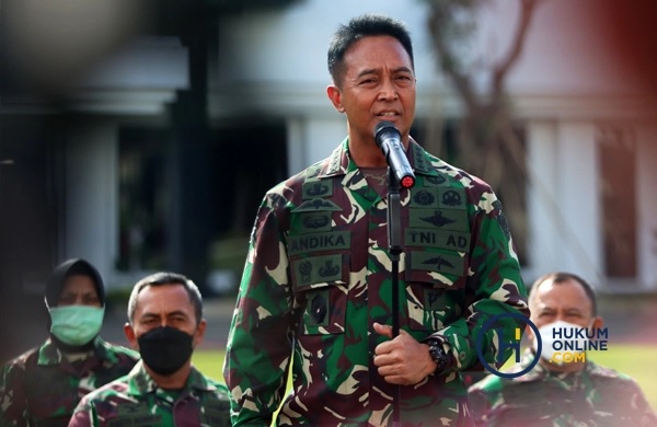 KSAD Jenderal TNI Andika Perkasa yang kini diusulkan Presiden Jokowi menjadi calon Panglima TNI. Foto: RES