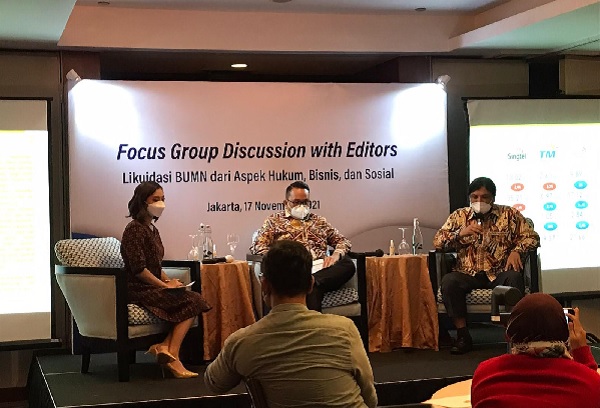 Focus Group Discussion with Editor pada Rabu (17/11). Foto: CR-27