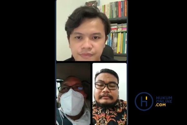 Diskusi Live Instagram Hukumonline bertajuk Mengenal Paten, Pilar Inovasi Era 4.0, Selasa (23/11).