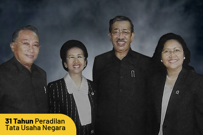 Mengenal Sosok 4 Pionir Hakim Administrasi di Indonesia
