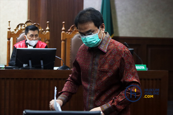 Mantan Wakil Ketua DPR Muhammad Azis Syamsuddin divonis 3,5 tahun penjara. Foto: RES