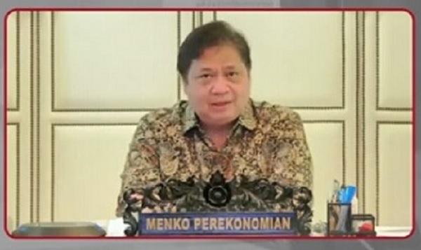 Menteri Koordinator Bidang Perekonomian Airlangga Hartarto selaku Ketua Tim Reforma Agraria Nasional.