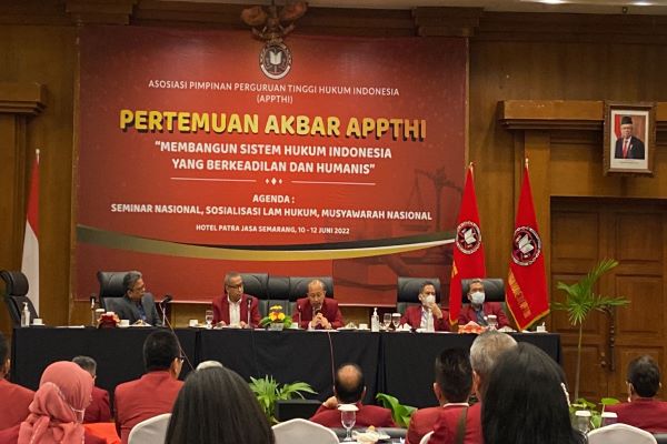 Suasana pertemuan Akbar APPTHI yang berlangsung pada 10-12 Juni 2022 lalu di Hotel Patra Jasa, Semarang. Foto: Istimewa