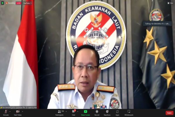 Kepala Bakamla, Laksamana Madya TNI Aan Kurnia. Foto: ADY